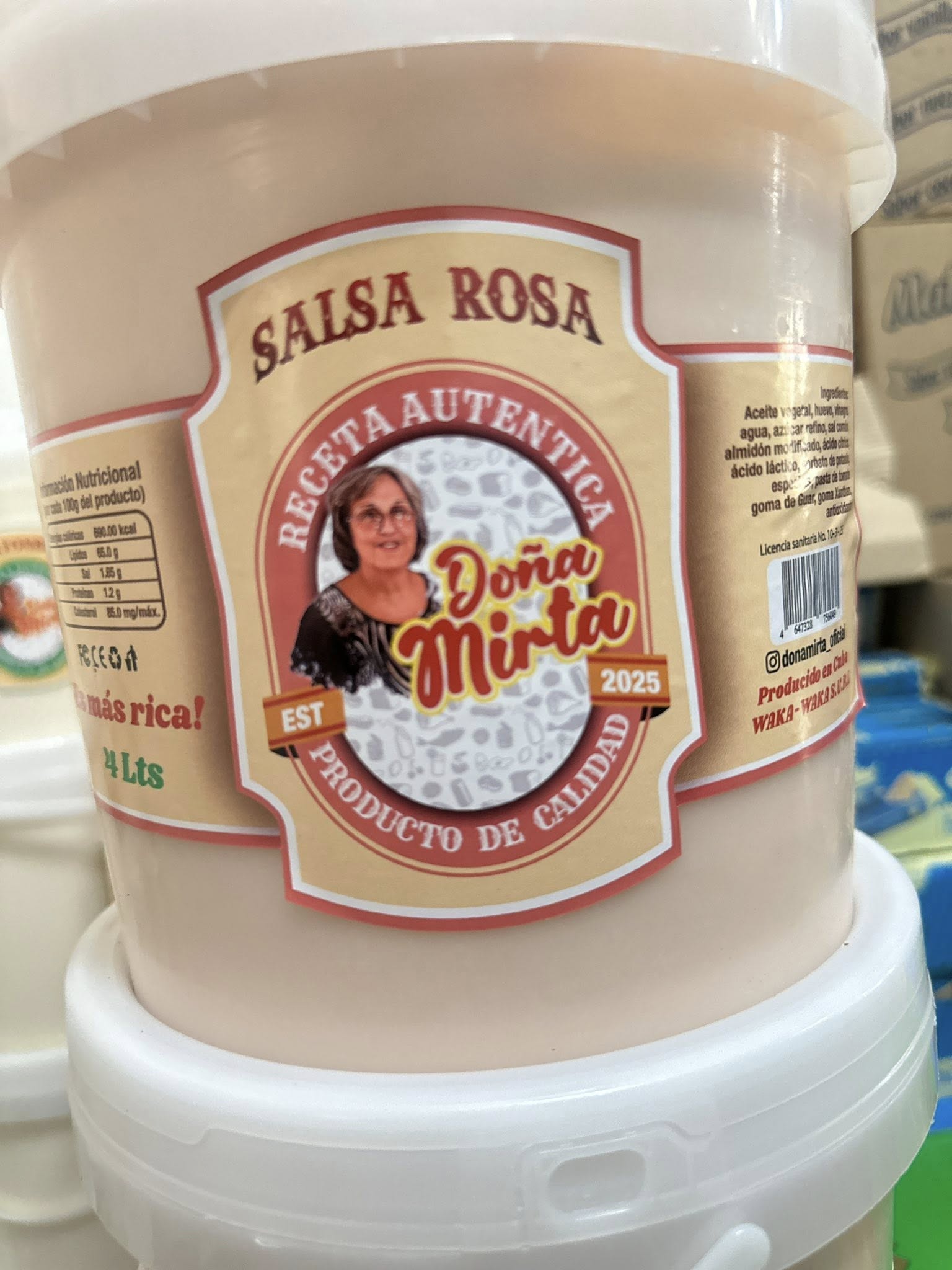 Salsa Alioli Doña Mirta 380g